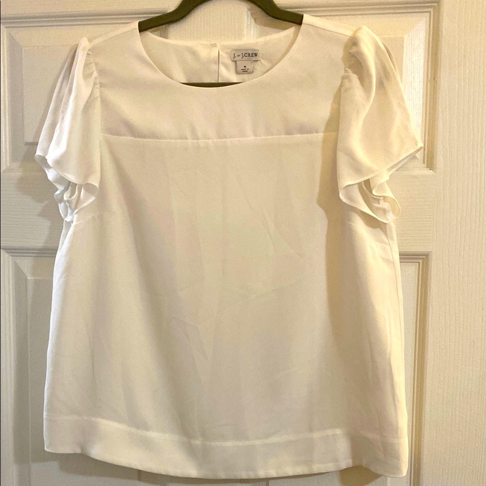 Elegant White Women's Top